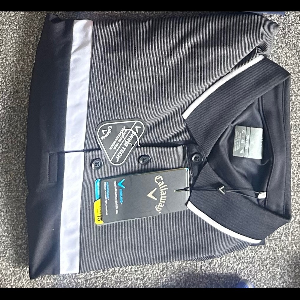 Never Worn Callaway Gold Shirt